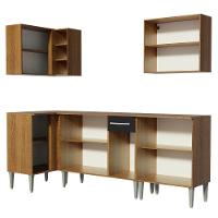 Cozinha Completa de Canto Emilly Open Madesa - 2