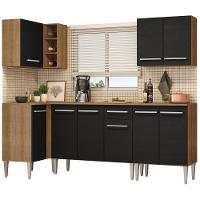 Cozinha Completa de Canto Emilly Open Madesa - 3