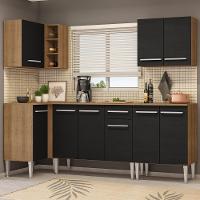 Cozinha Completa de Canto Emilly Open Madesa