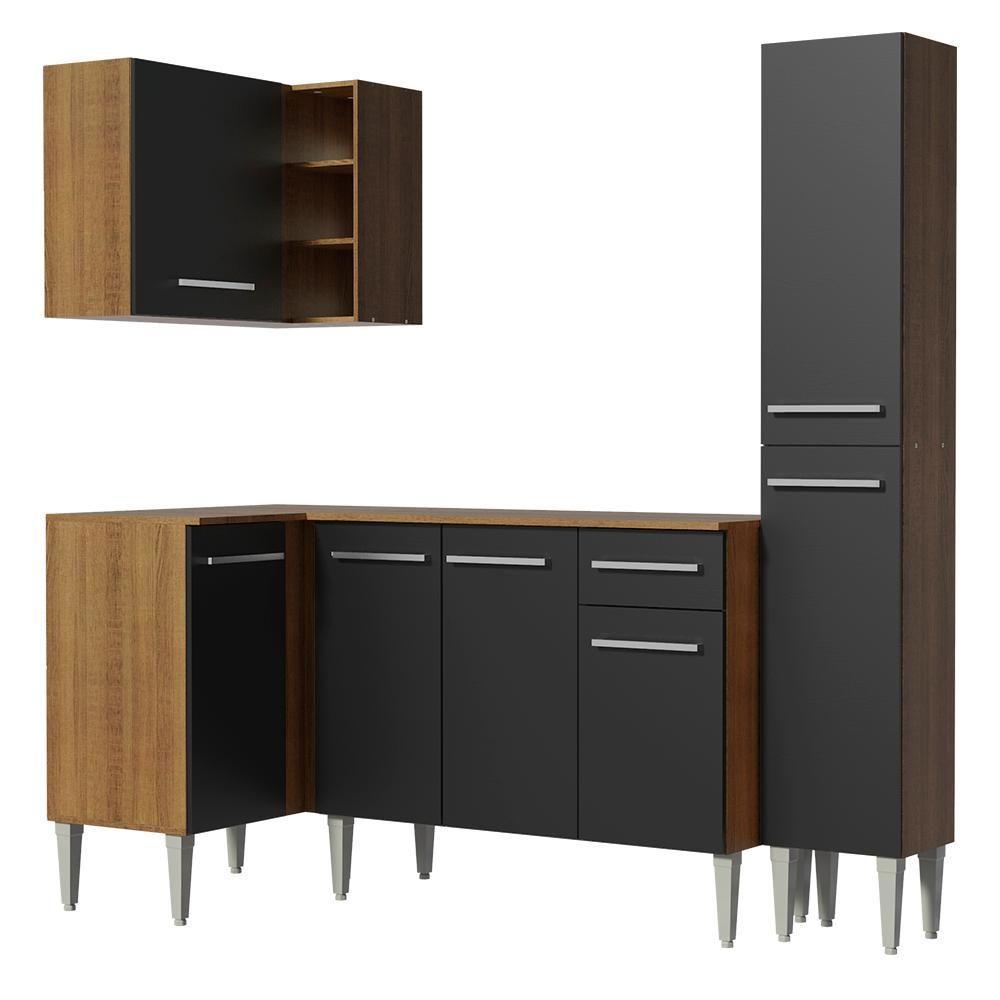 Cozinha Completa de Canto Emilly Madesa - 2