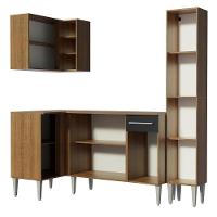 Cozinha Completa de Canto Emilly Madesa - 3