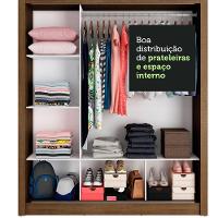 Guarda-Roupa Casal Mônaco 3 Portas de Correr Rustic Madesa - 14