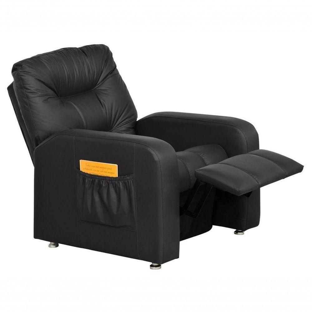 Poltrona Matrix Reclinável Azera - Preto Corino - 1