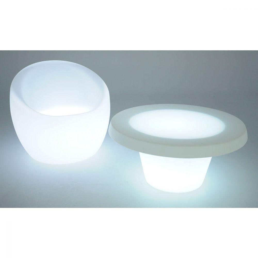 Poltrona Tramontina Lumiere Com Lâmpada Led Em Polietileno - 4