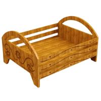 Bandeja Com Alças Corte à Laser Em Mdf - 1