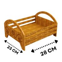 Bandeja Com Alças Corte à Laser Em Mdf - 3