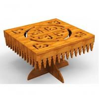 Bandeja Decorada Com Suporte Em Mdf - 2