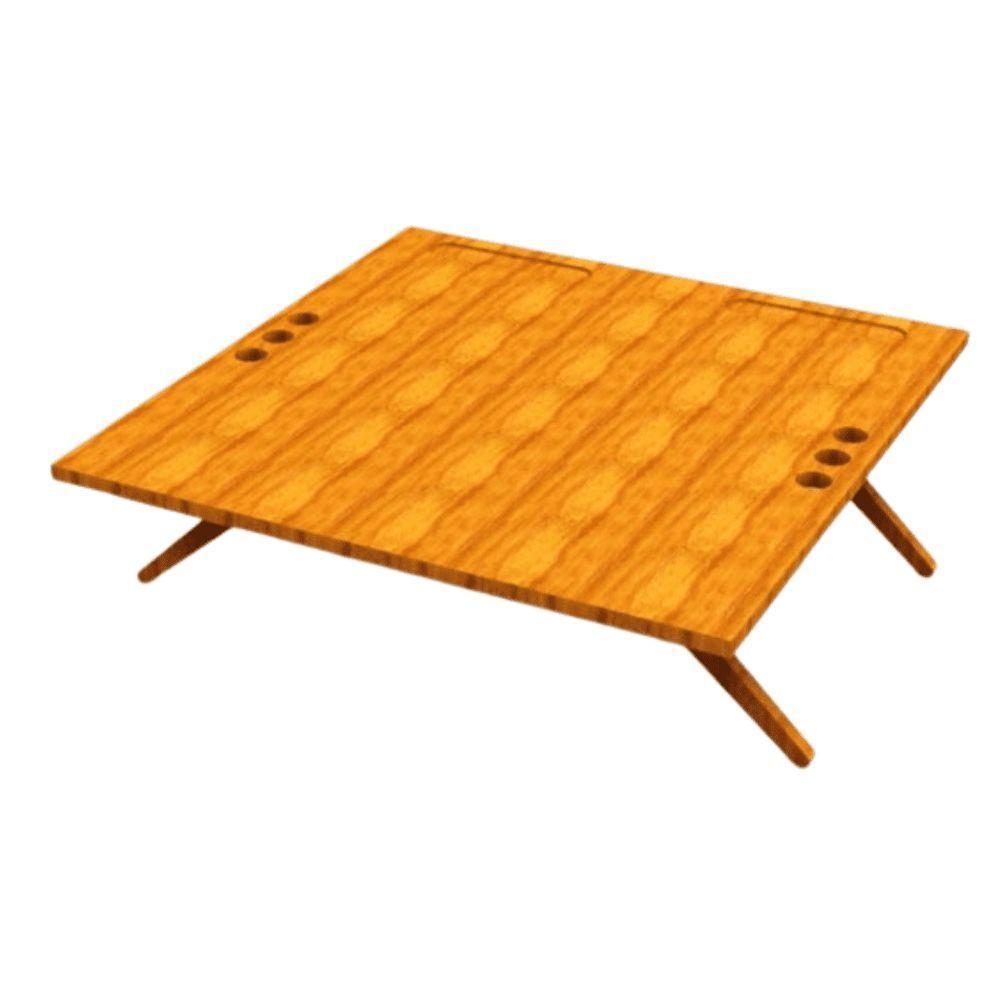 Bandeja Com Suportes Dobráveis Em Mdf - 1