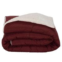Kit Edredom Queen Coberdrom Soft Hipercal/sherpa 5 Peças - Vermelho - 7