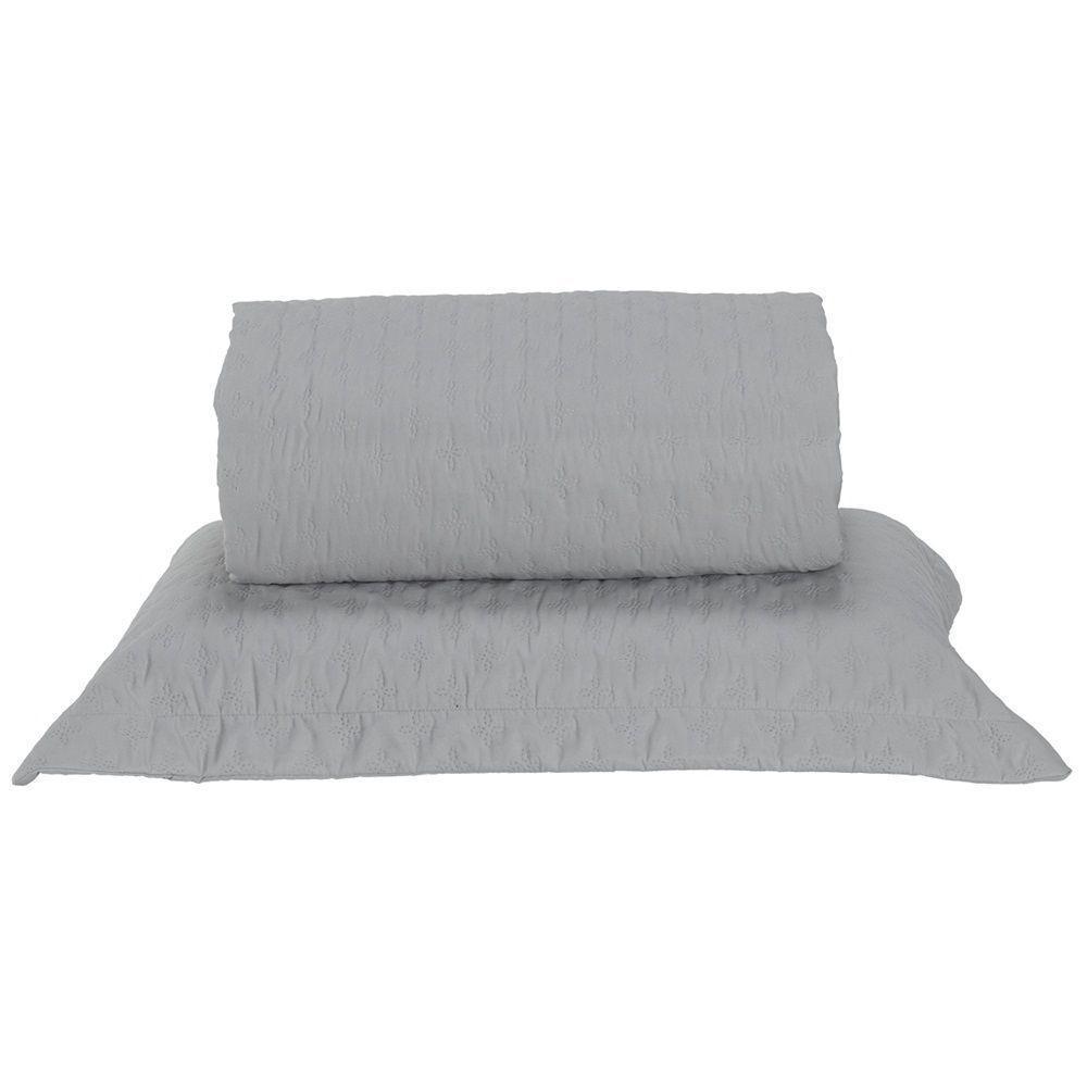 Cobre Leito Solteiro Milão Dupla Face Micropercal 200 Fios 2 Peças - Linho - 1