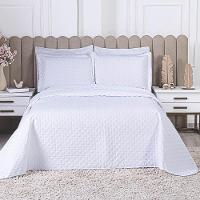 Cobre Leito Queen Milão Dupla Face Micropercal 200 Fios 3 Peças - Branco - 5