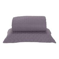 Cobre Leito Solteiro Milão Dupla Face Micropercal 200 Fios 2 Peças - Lavanda - 1