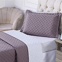 Cobre Leito Solteiro Milão Dupla Face Micropercal 200 Fios 2 Peças - Lavanda - 2