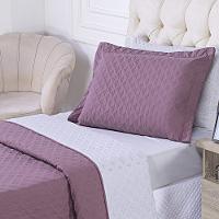 Cobre Leito Solteiro Milão Dupla Face Micropercal 200 Fios 2 Peças - Rose Cassis - 2