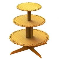 Bandeja De Bolo 3 Andares Em Mdf - 2