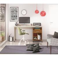 Escrivaninha Alphecca Off White Freijó