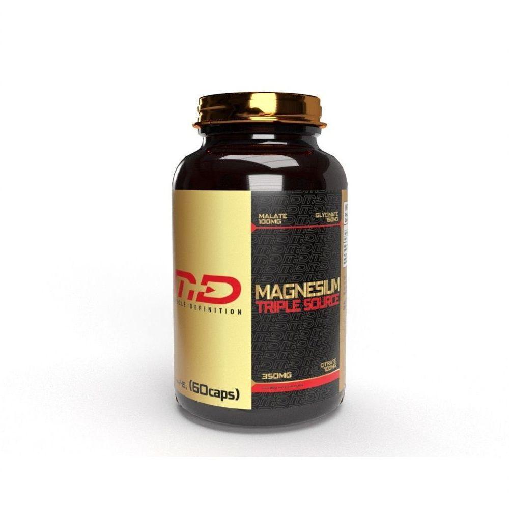 Magnesium Triple 350mg 60 Caps Padrão Único - 1