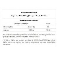 Magnesium Triple 350mg 60 Caps Padrão Único - 2