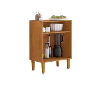 Balcão 2 Portas Lorena Kaiki Móveis - Nature/off - 3