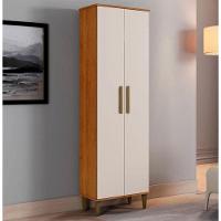 Multiuso Goiânia 2 Portas Kaiki Móveis - Nature/off - 2