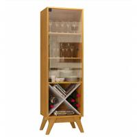 Cristaleira Graça Jcm Movelaria - Cinamomo/off - 2