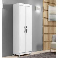 Multiuso New Roma 2 Portas Com Chave Benetil Móveis - Branco - 2