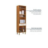 Torre Quente Lorena C/ Fruteira Kaiki Móveis - Nature/off - 5