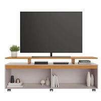Rack Elogio Para Tv Até 65" Jcm Movelaria Off/cinamomo