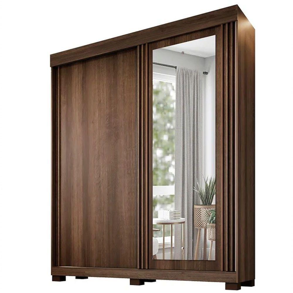 Guarda Roupa Mônaco 100%mdf 2 Portas Imbuia - Benetil - 2