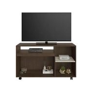 Rack Seleto Para Tv Até 49" Jcm Movelaria - Café Soft/off