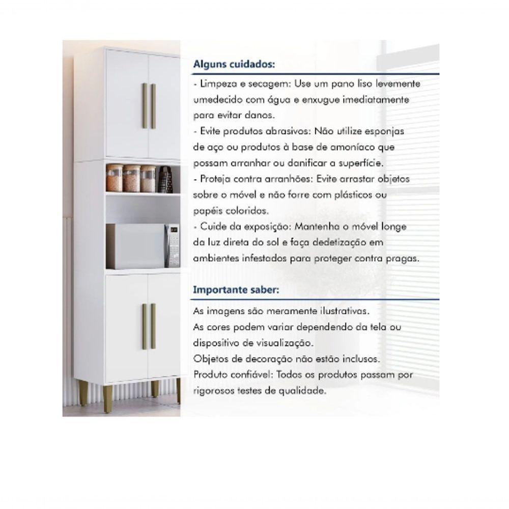 Torre Quente Lorena Kaiki Móveis - Branco - 5