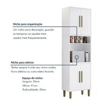 Torre Quente Lorena Kaiki Móveis - Branco - 3