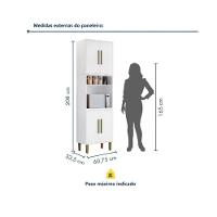 Torre Quente Lorena Kaiki Móveis - Branco