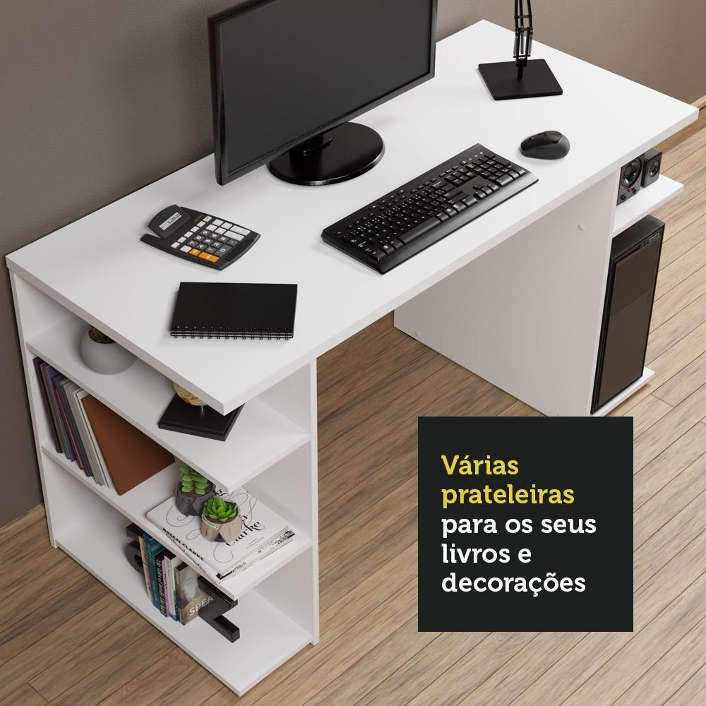 Escrivaninha para Computador Office 9409 Branco - 6