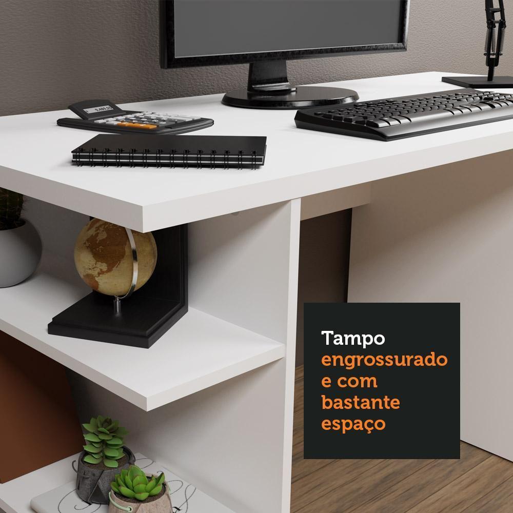 Escrivaninha para Computador Office 9409 Branco - 8