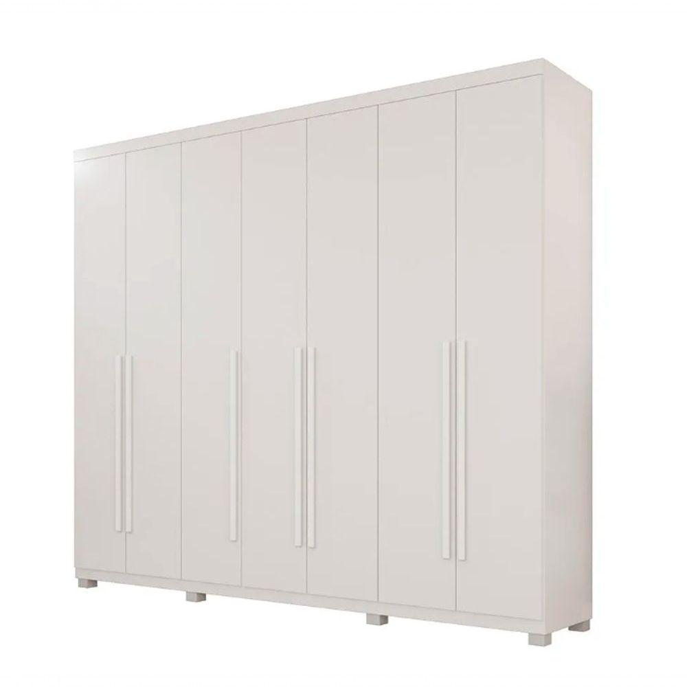 Guarda Roupa Istambul 7 Portas 100%mdf Branco - Benetil - 2