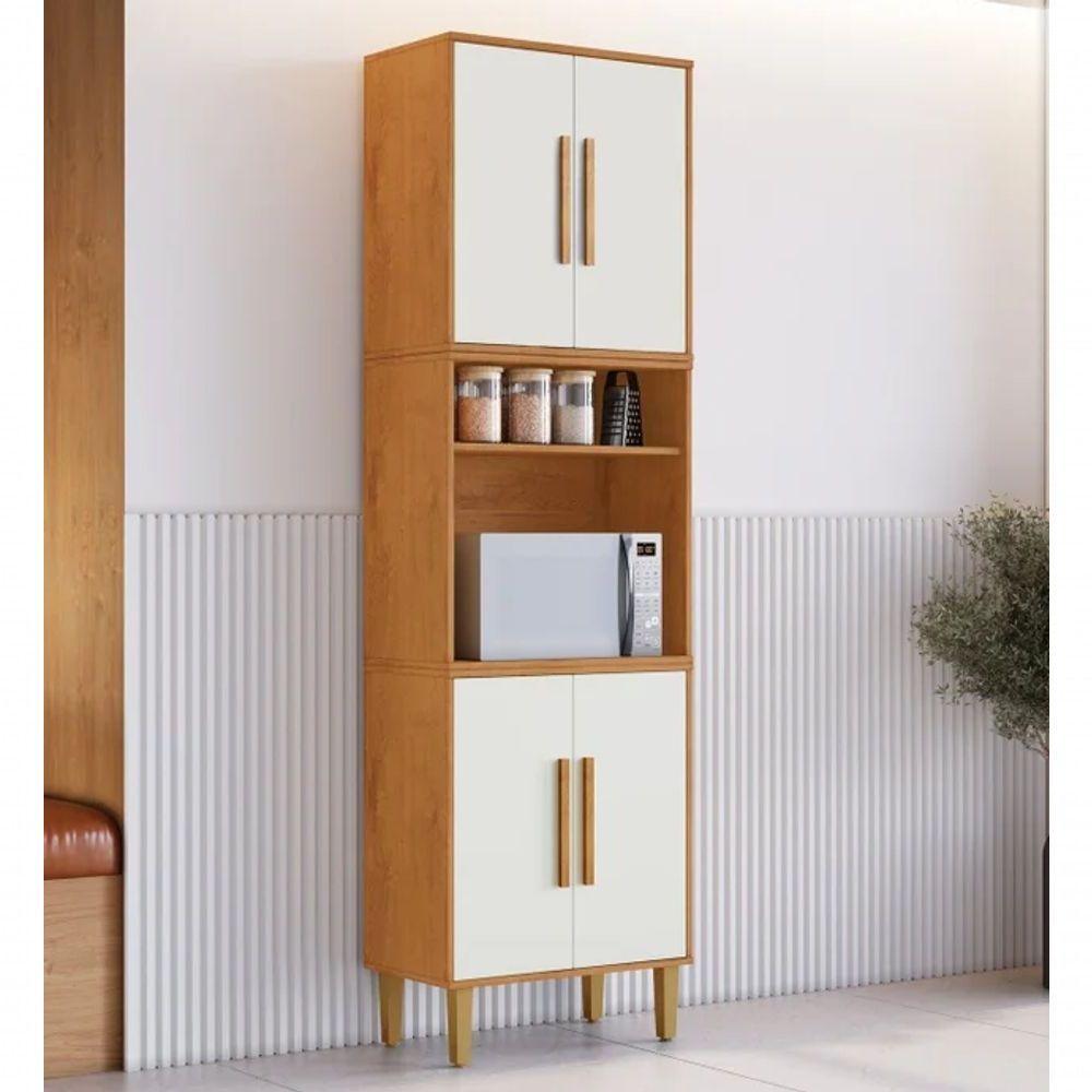 Torre Quente Lorena Kaiki Móveis - Nature/off - 1