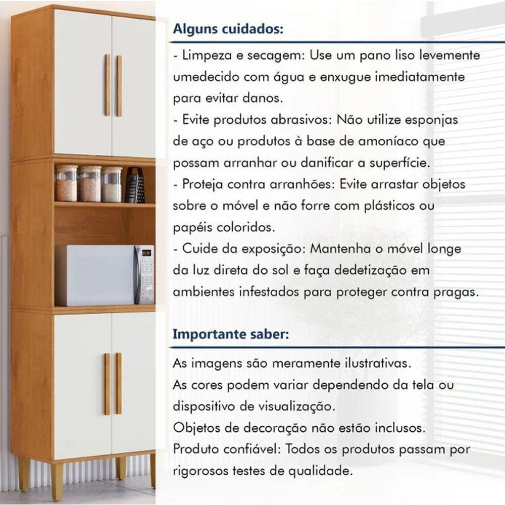 Torre Quente Lorena Kaiki Móveis - Nature/off - 5