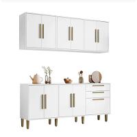 Cozinha Completa 11 Portas 2 Gavetas Lorena Kaiki Móveis - Branco - 2