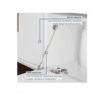 Cozinha Completa 11 Portas 2 Gavetas Lorena Kaiki Móveis - Branco