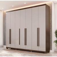 Guarda Roupa Istambul 7 Portas 100%mdf Imbuia/off - Benetil - 1