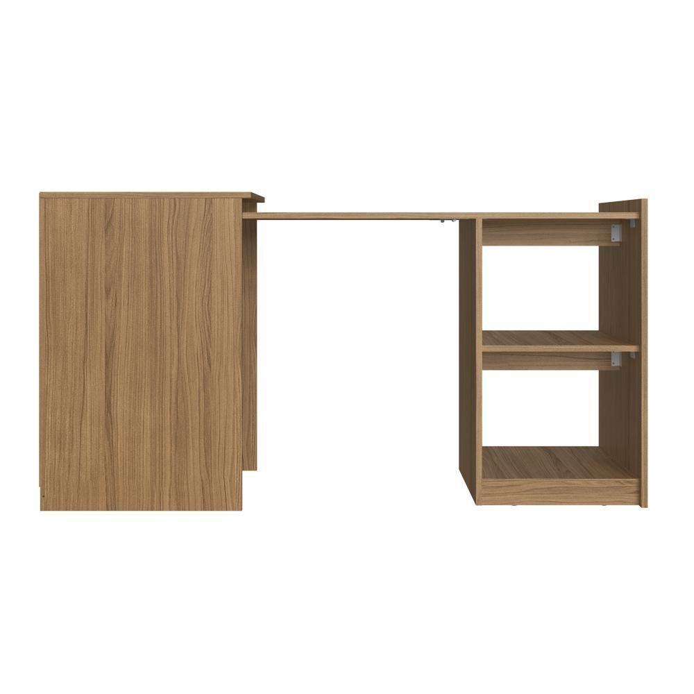 Escrivaninha Mesa Retrátil Mt105 100% Mdf Decibal Naturalle - 5