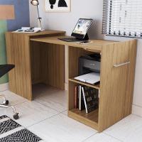 Escrivaninha Mesa Retrátil Mt105 100% Mdf Decibal Naturalle - 1