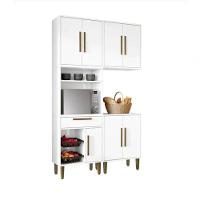 Cozinha Lorena 7 Pts C/ Fruteira Kaiki Móveis - Branco - 3