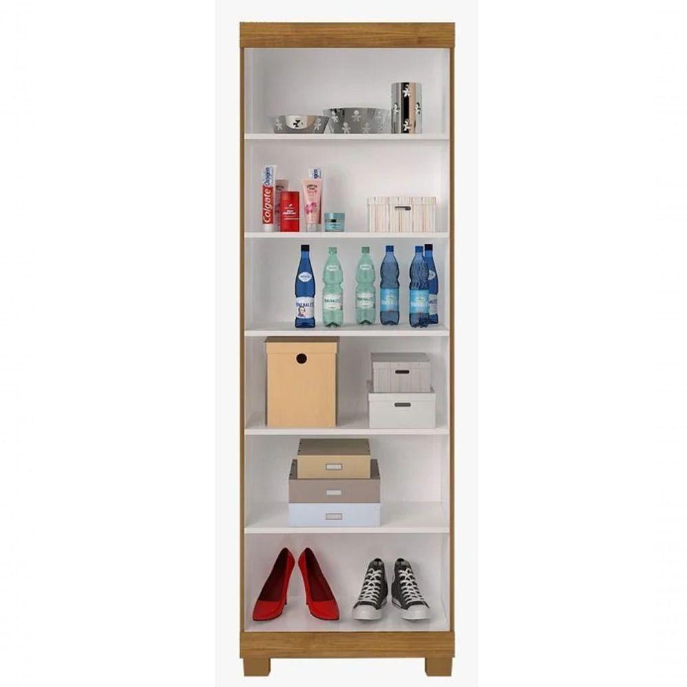 Multiuso Mucuri 2 Portas Com Chave Jcm - Cinamomo/off - 4