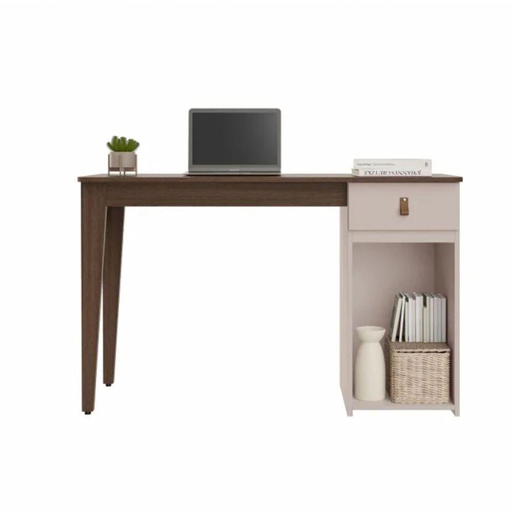 Escrivaninha Helô Jcm Movelaria - Café Soft/off - 3