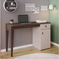 Escrivaninha Helô Jcm Movelaria - Café Soft/off - 1