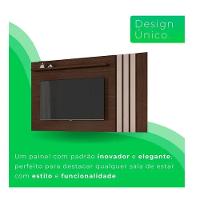 Painel Para Tv Até 70" Atraente Jcm Movelaria - Café Soft/off - 4