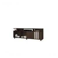 Rack E Painel Atraente Tv 70" Jcm Movelaria - Café Soft/off