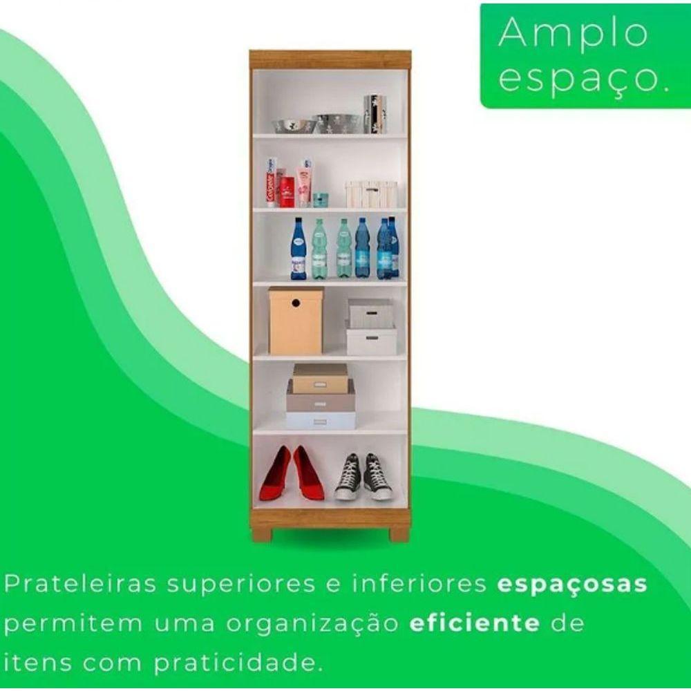 Multiuso Mucuri 2 Portas Com Chave Jcm - Cinamomo - 3